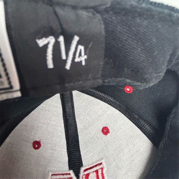 Zephyr Maryland Terrapins Fitted Hat Men's Size 7 1/4 Black - Picture 10 of 10